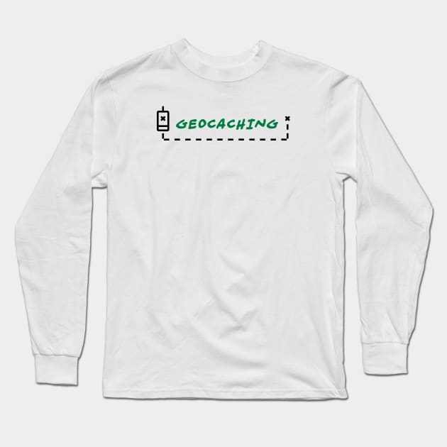 Geocache Long Sleeve T-Shirt by schlag.art